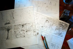 comic panel thumbnails, by galen 